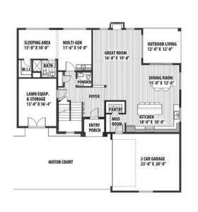 Open Floor Plans for Extra Space