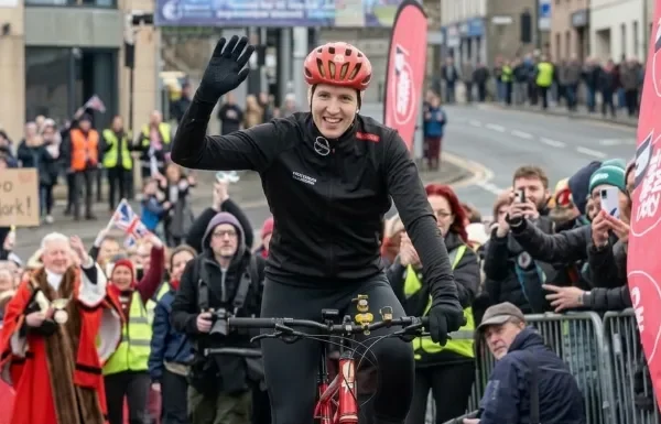 Greg James begins 1,000km tandem cycling challenge across the UK for Red Nose Day BBC Radio 1 presenter Greg James beginning his 1,000km tandem cycling challenge in Weymouth for Comic Relief.